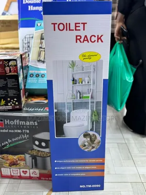 Tier Toilet Rack Stainless Steel