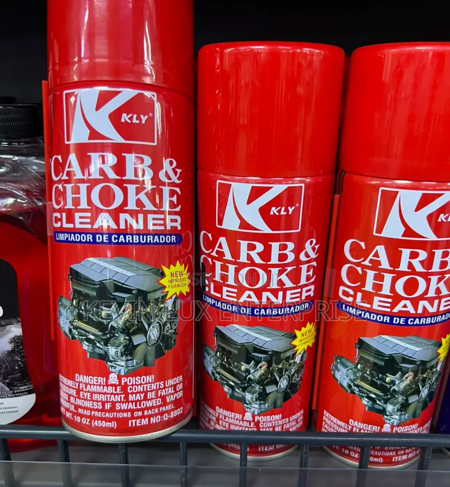 Car and Choke Cleaner