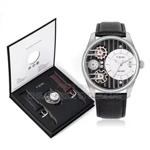 Tomi Luxury Fashion Leather Wristwatch