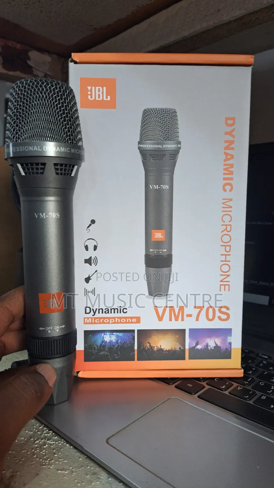 JBL Vm-70s Dynamic Microphone