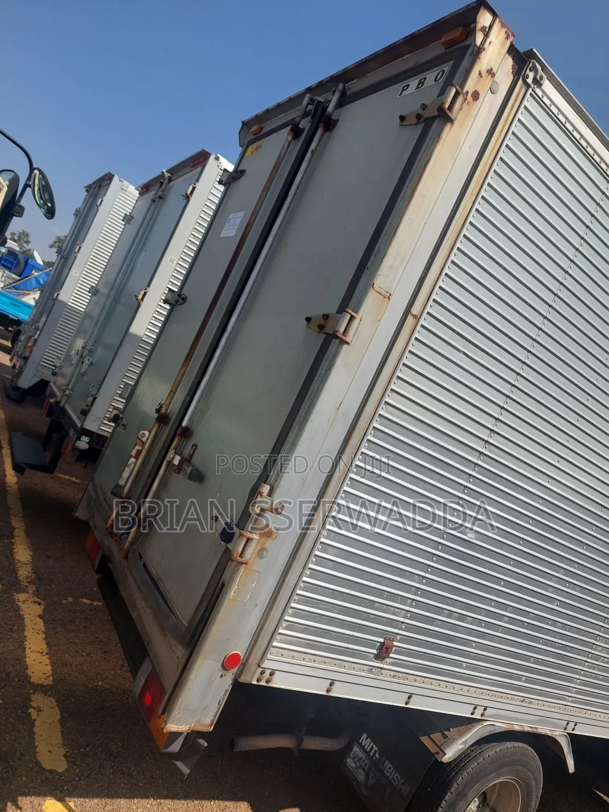 Mitshubishi Canter Aluminium Box Body