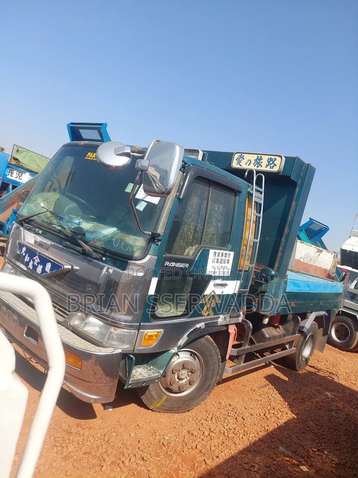 Japanese Used Hino Ranger Dump Truck J08c
