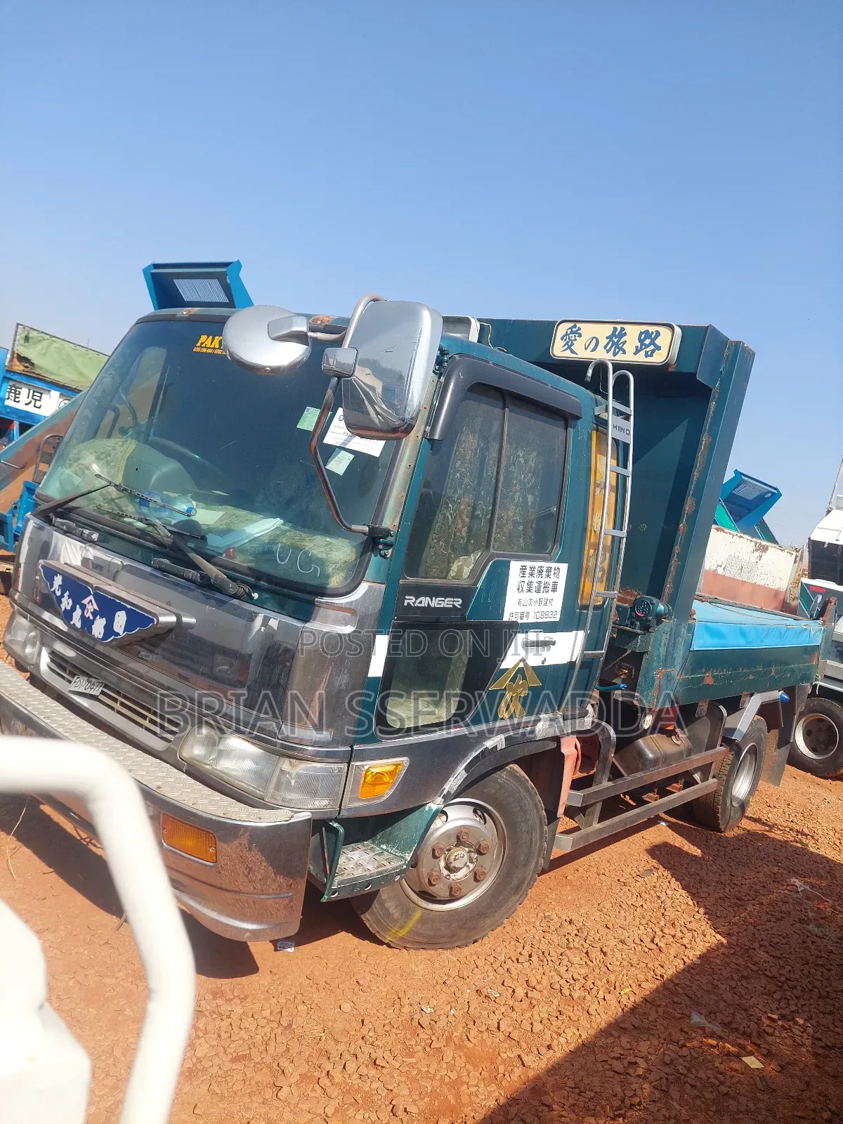 Japanese Used Hino Ranger Dump Truck J08c