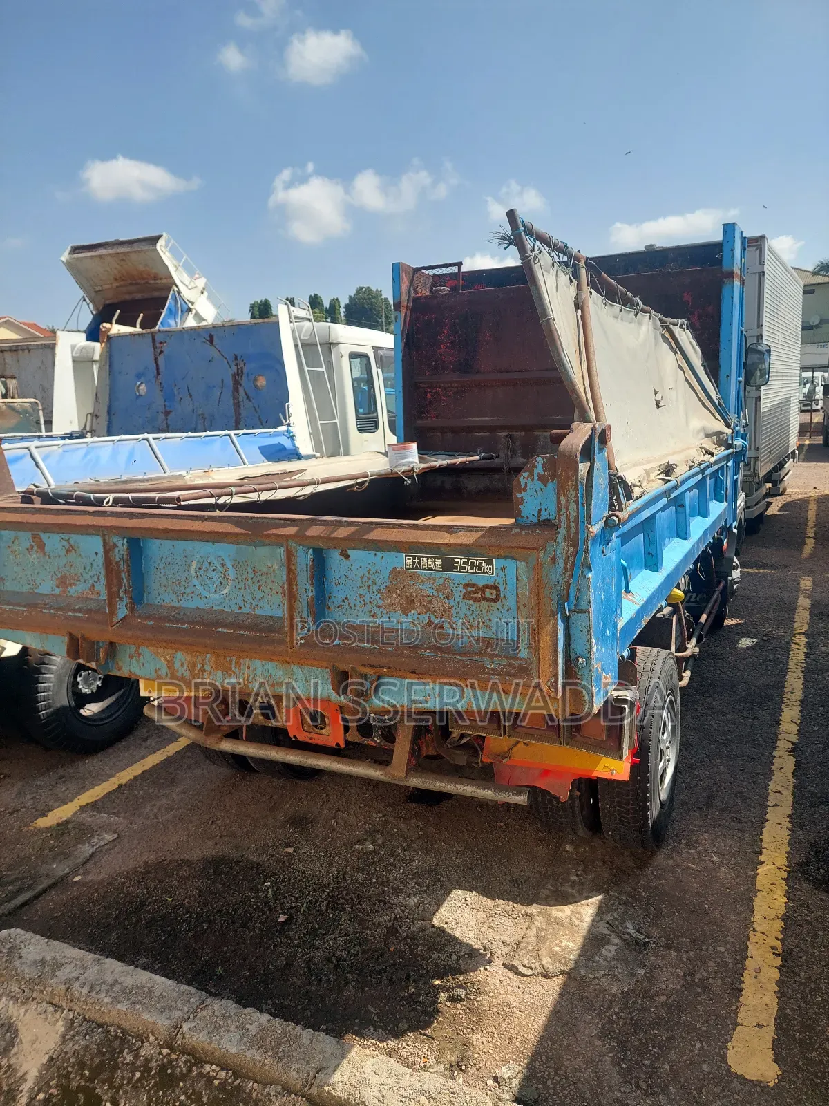 Hino Dump Truck Single Lights