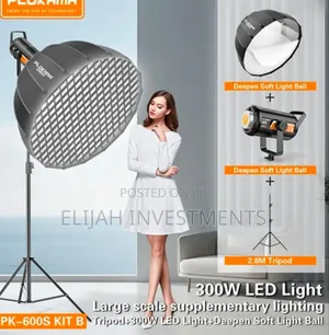 Plokama Pk-400s 300w Led Video Light Kit.
