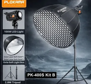 Plokama Pk-400s 300w Led Video Light Kit.
