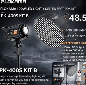 Plokama Pk-400s 300w Led Video Light Kit.