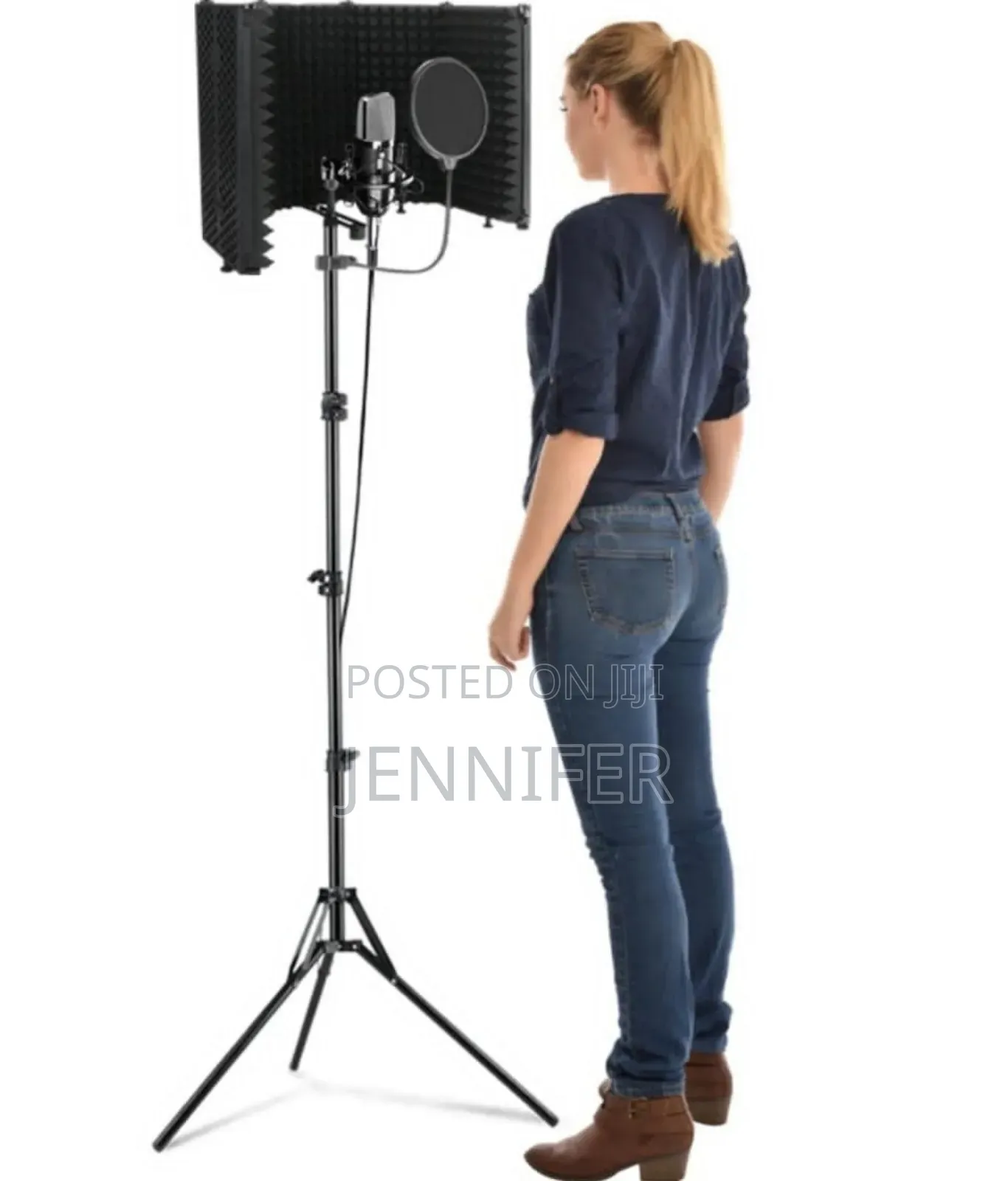 Portable Vocal Booth W/ Ambient Reflection Filter