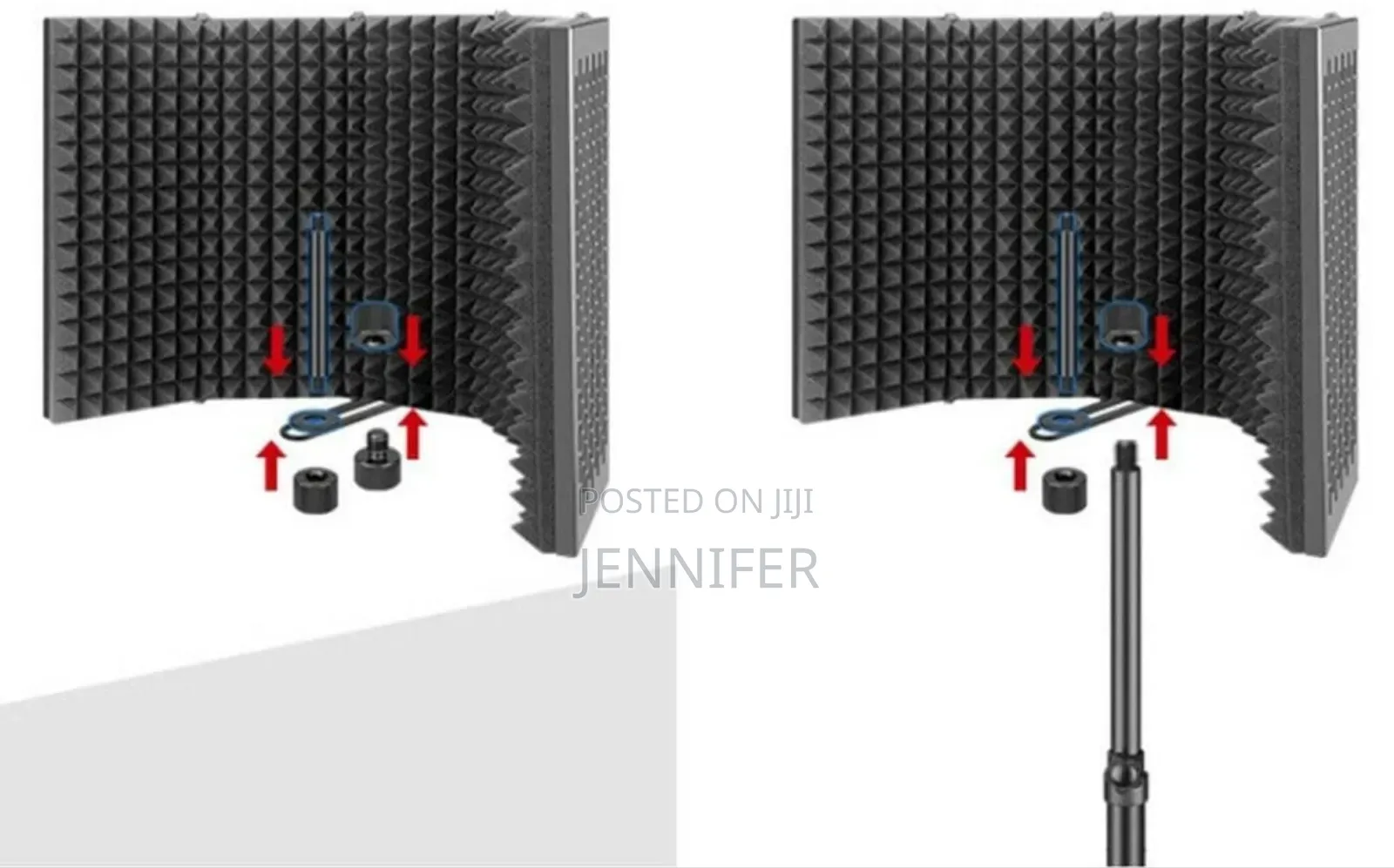 Portable Vocal Booth W/ Ambient Reflection Filter