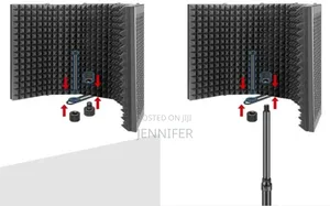 Portable Vocal Booth W/ Ambient Reflection Filter
