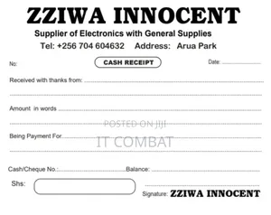 Customized Receipt Books