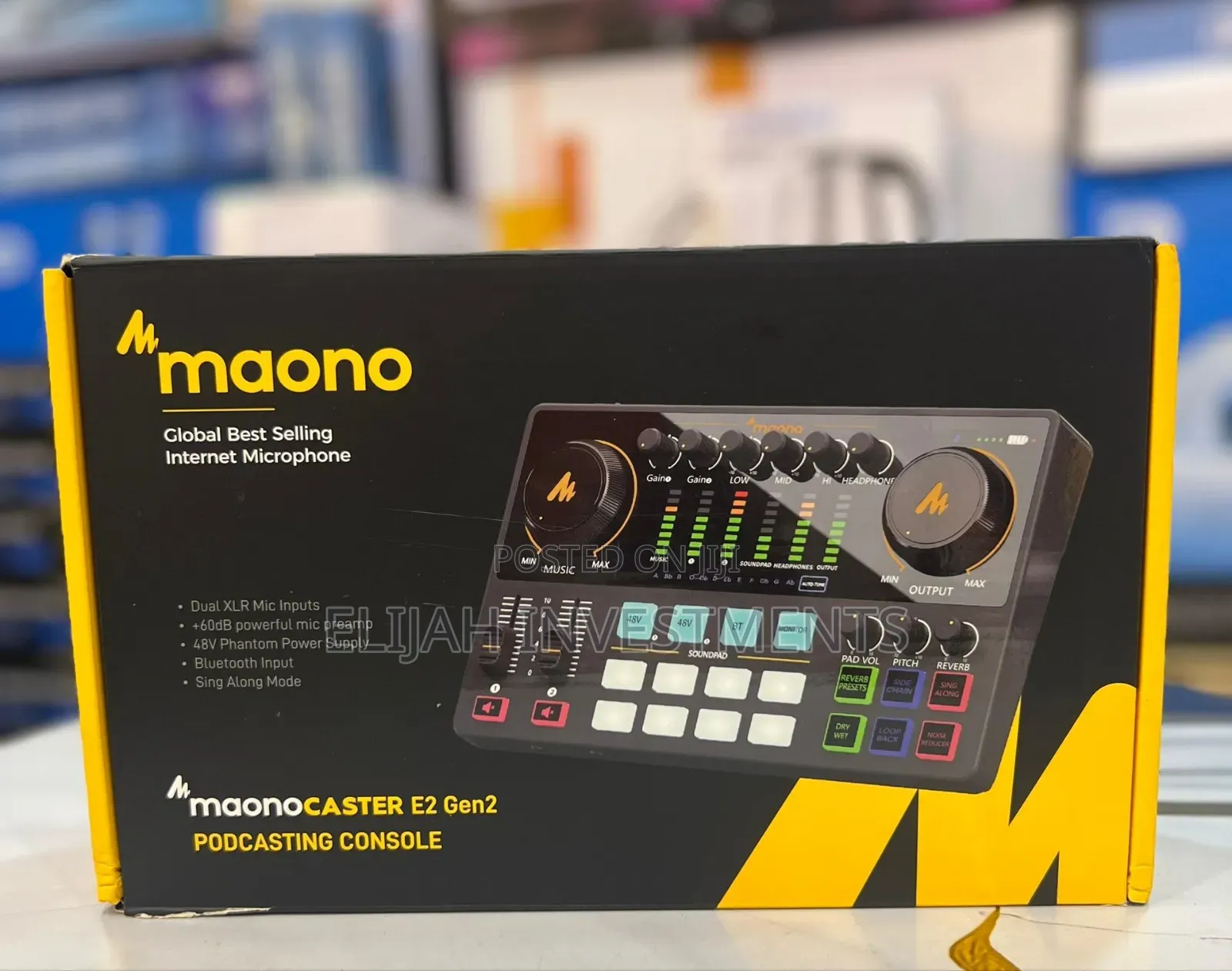Maono Original Sound Card for Pod Casting and Recording