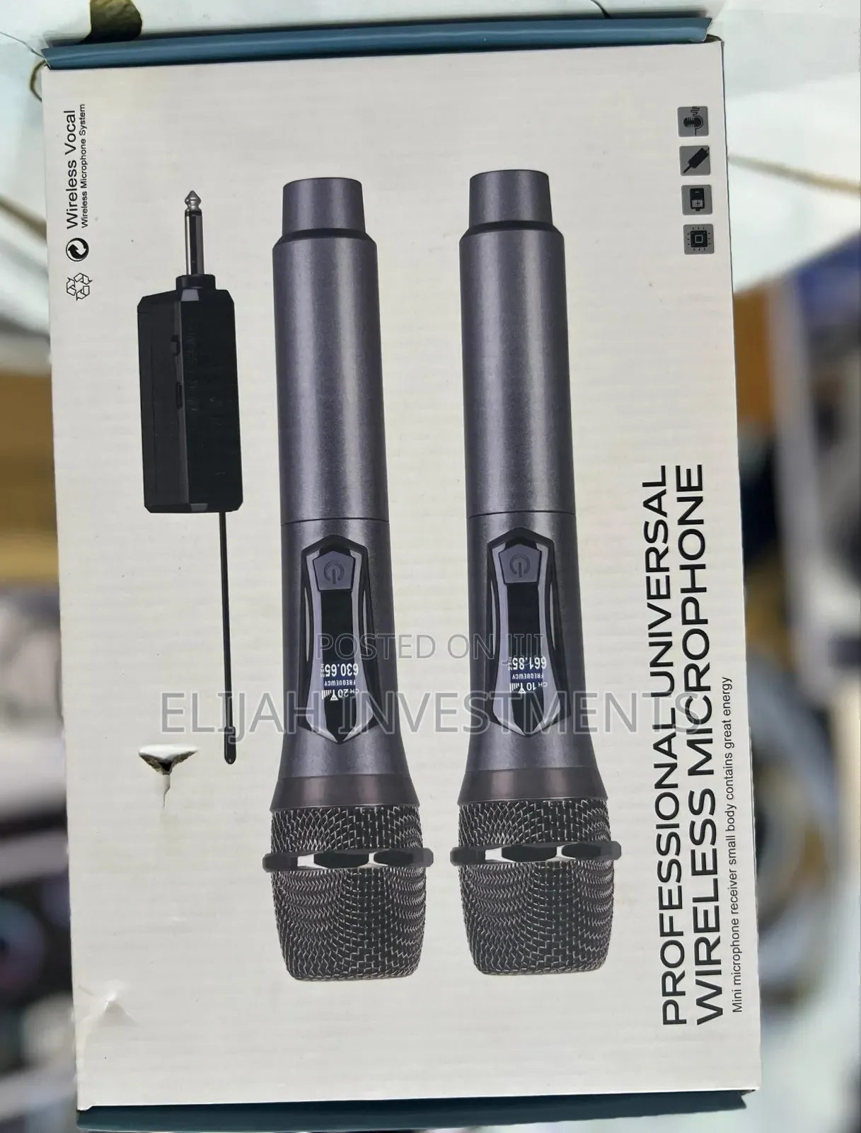 Two in 1 Wireless Microphone