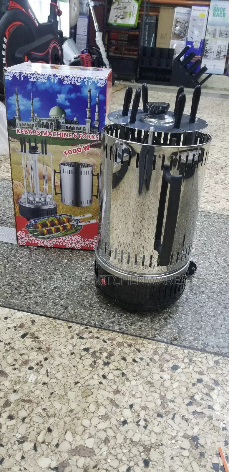 Electric Kebab Grill Machine