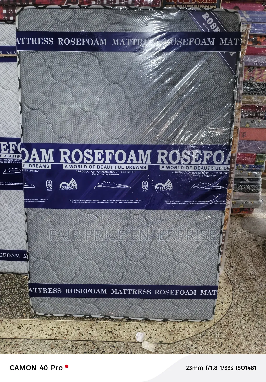 Orthopedic Mattress Medical 3x6 By6 Inches Rosefoam