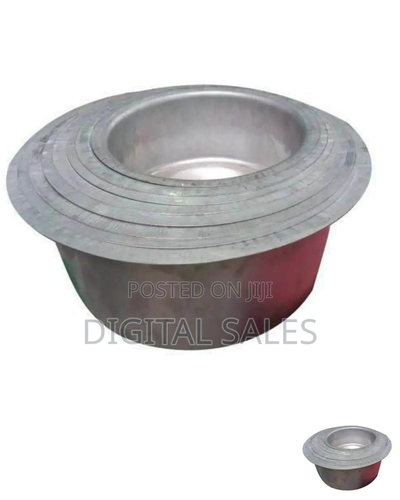 8 Piece Set of Aluminum Saucepans