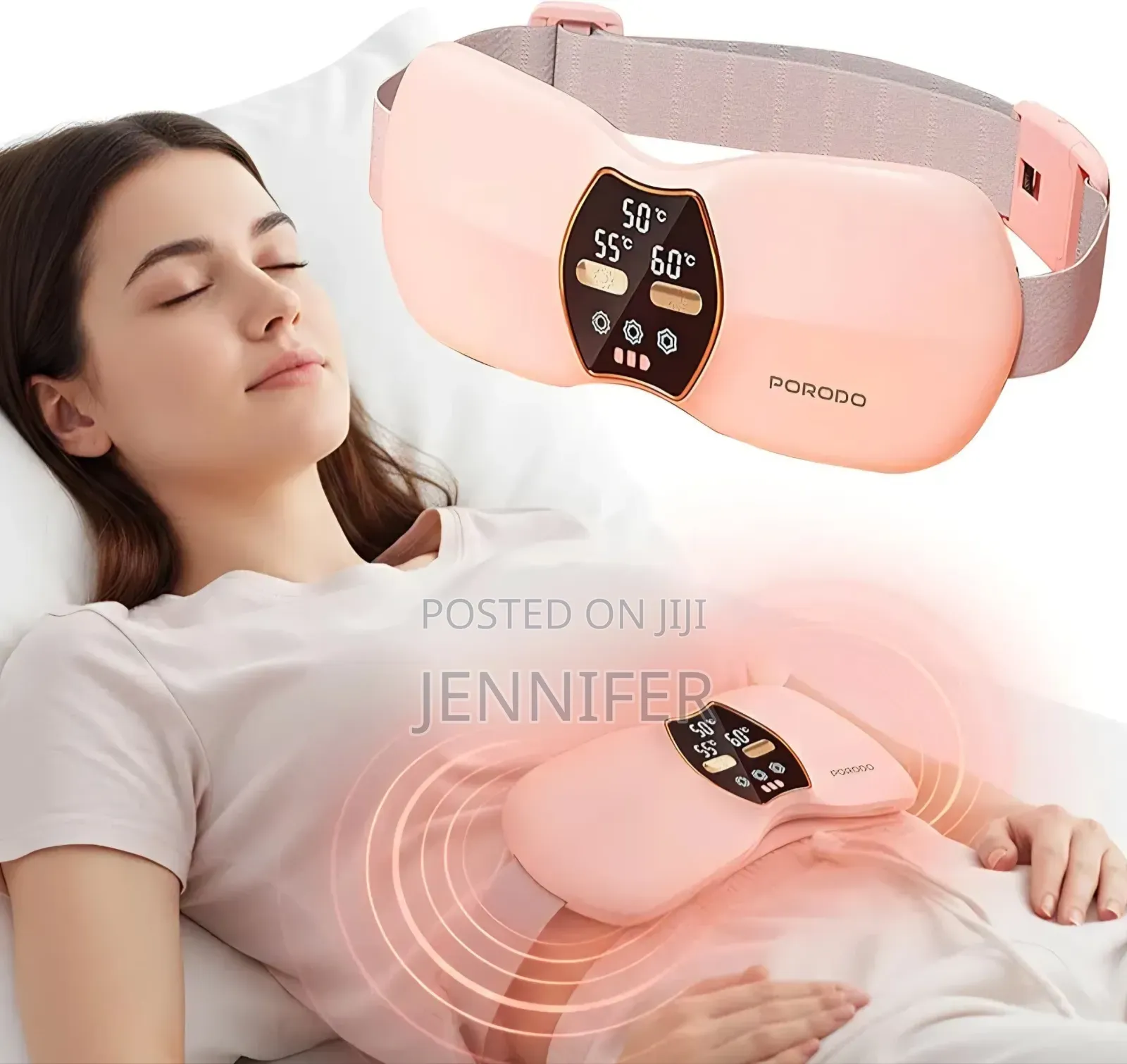 Porodo Lifestyle Cordless Heat Wave Massage Pad.