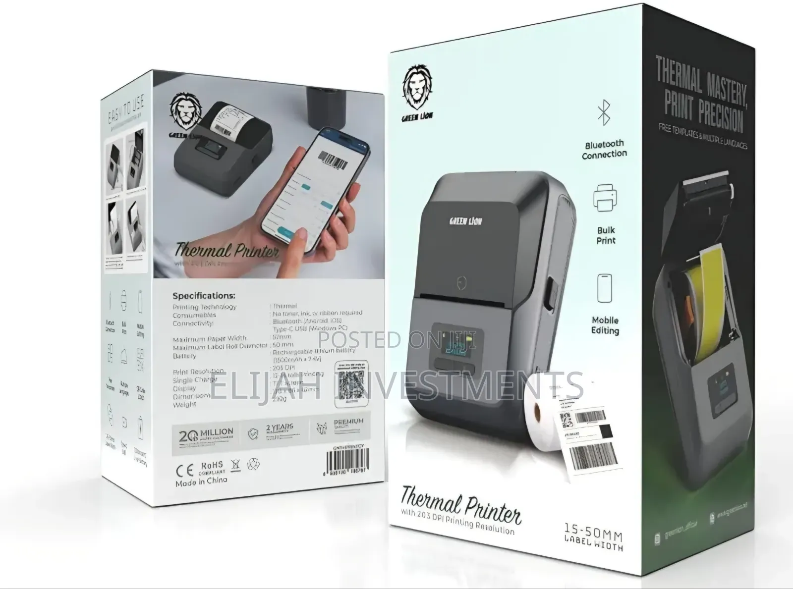 Green Lion Thermal Printer