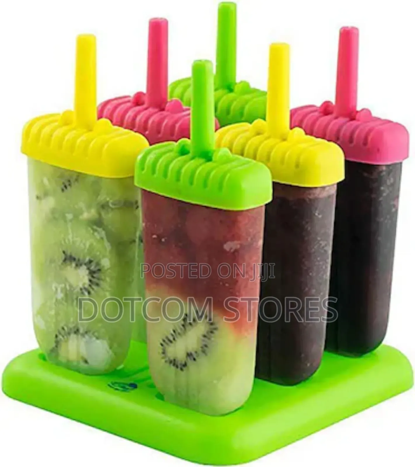 Re-Usable Plastic Ice Pop Molds