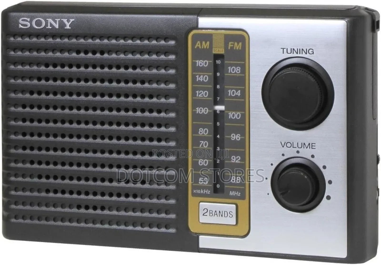 Sony Icf-F10 Two-Band Am/Fm Portable Transistor Radio