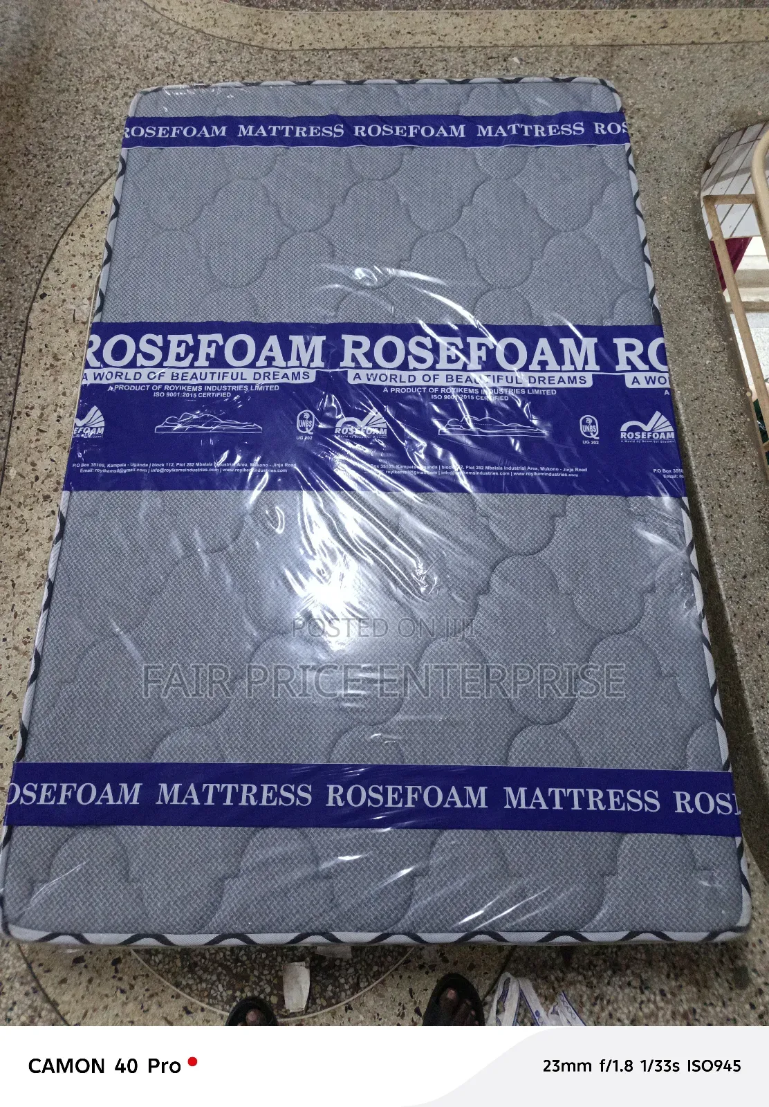 Rosefoam Mattresses Orthopedic 5x6 By8 Inches