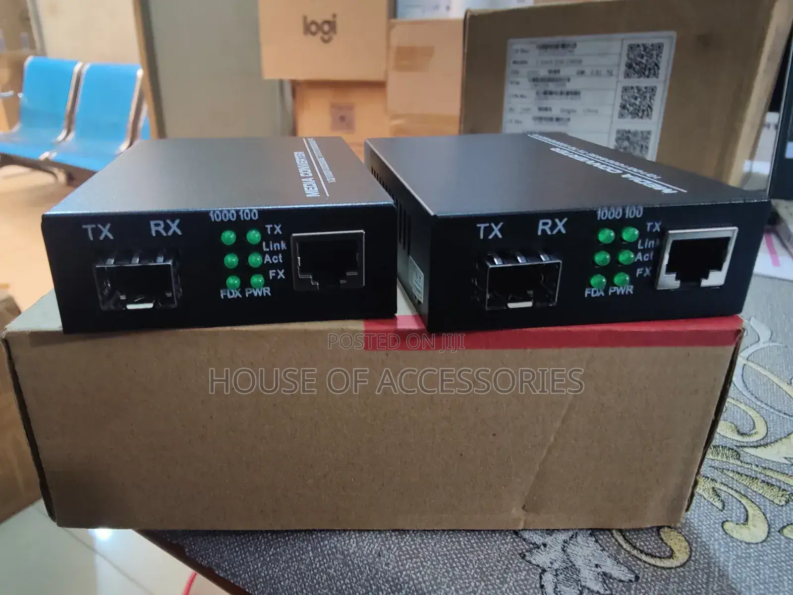 Fiber Media Converter Converter With SFP Port