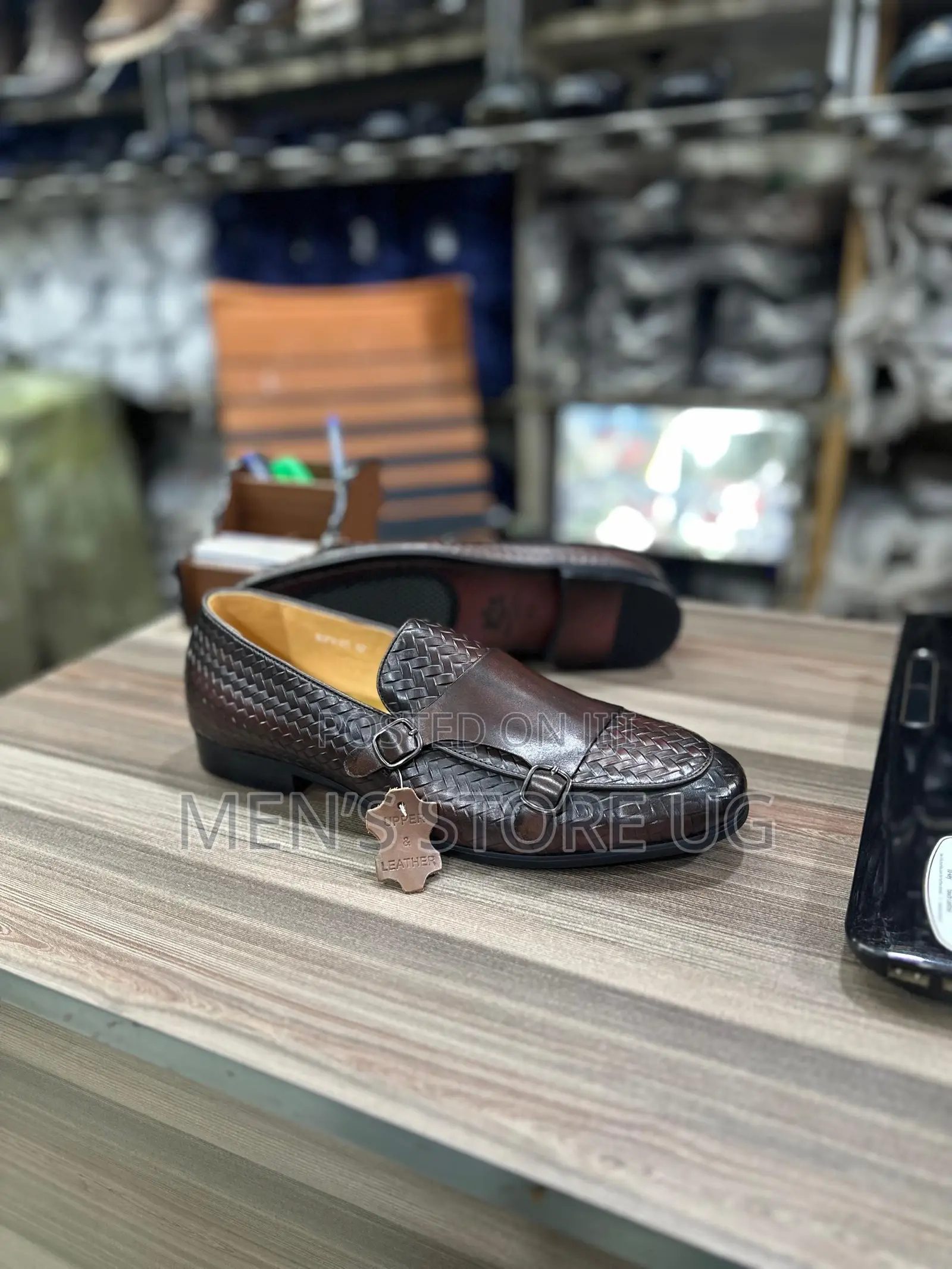 Men’S Classic Luxurious Premium Office Gentle Monk Strap Loafers