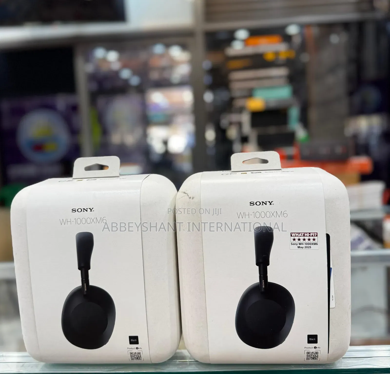 Sony Wh-1000xm6 Wireless Noise-Canceling Headphones.