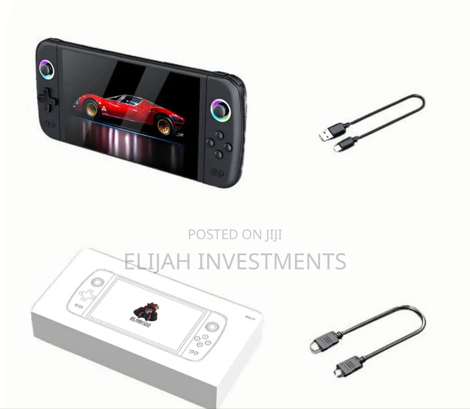 Sjgames M27 Portable Retro Handheld Gaming Console.