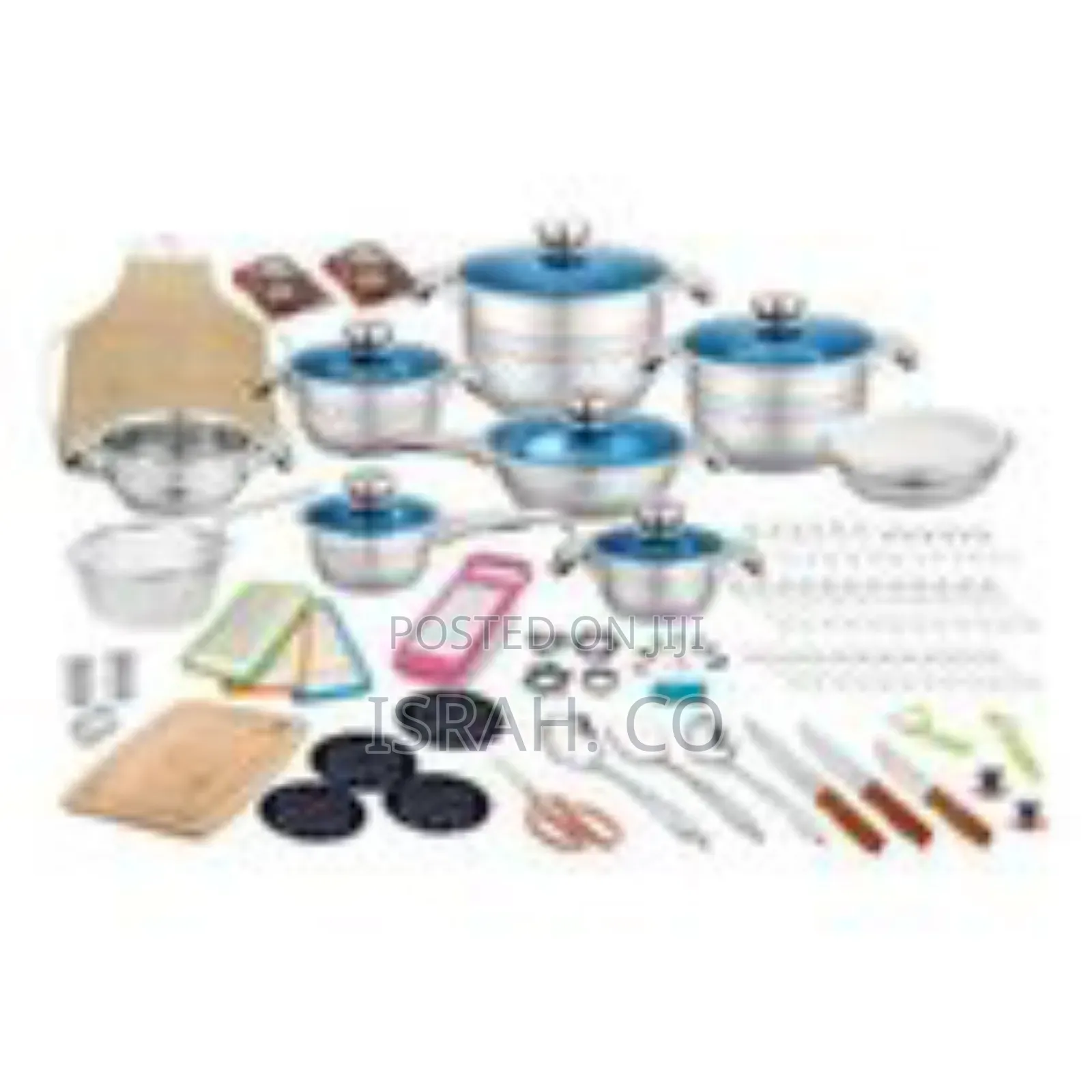 Premium Multi-Piece Stainless Steel Cookware and Kitchen Essential