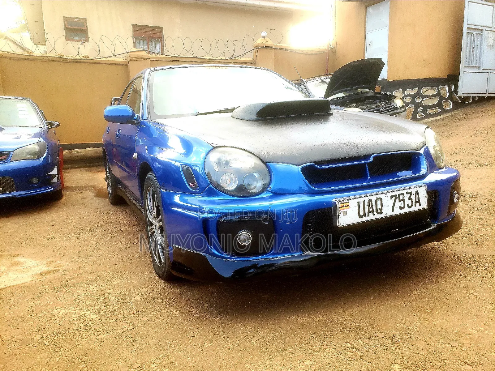 Subaru Impreza 2.0 WRX STi 2002 Blue