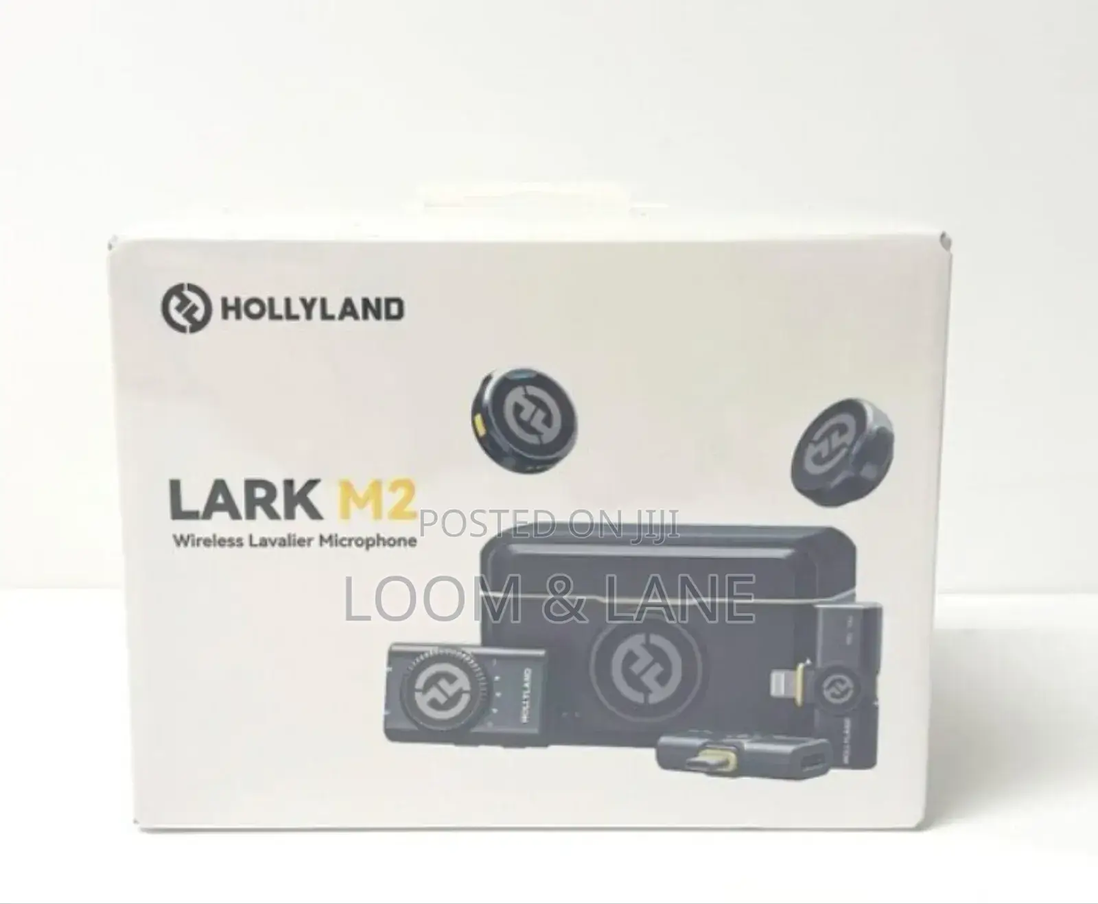 Hollyland Lark M2 Wireless Lavalier Microphone Combo, Pro-Grade Sound