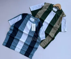 Stripped Coroless T Shirts