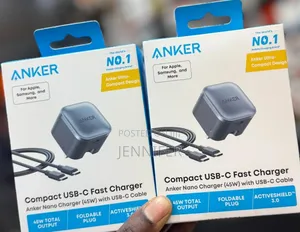 Anker Nano Charger 45w With Usb-C Cable