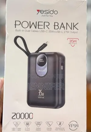 Yesido 20,000mah Yp94 35w