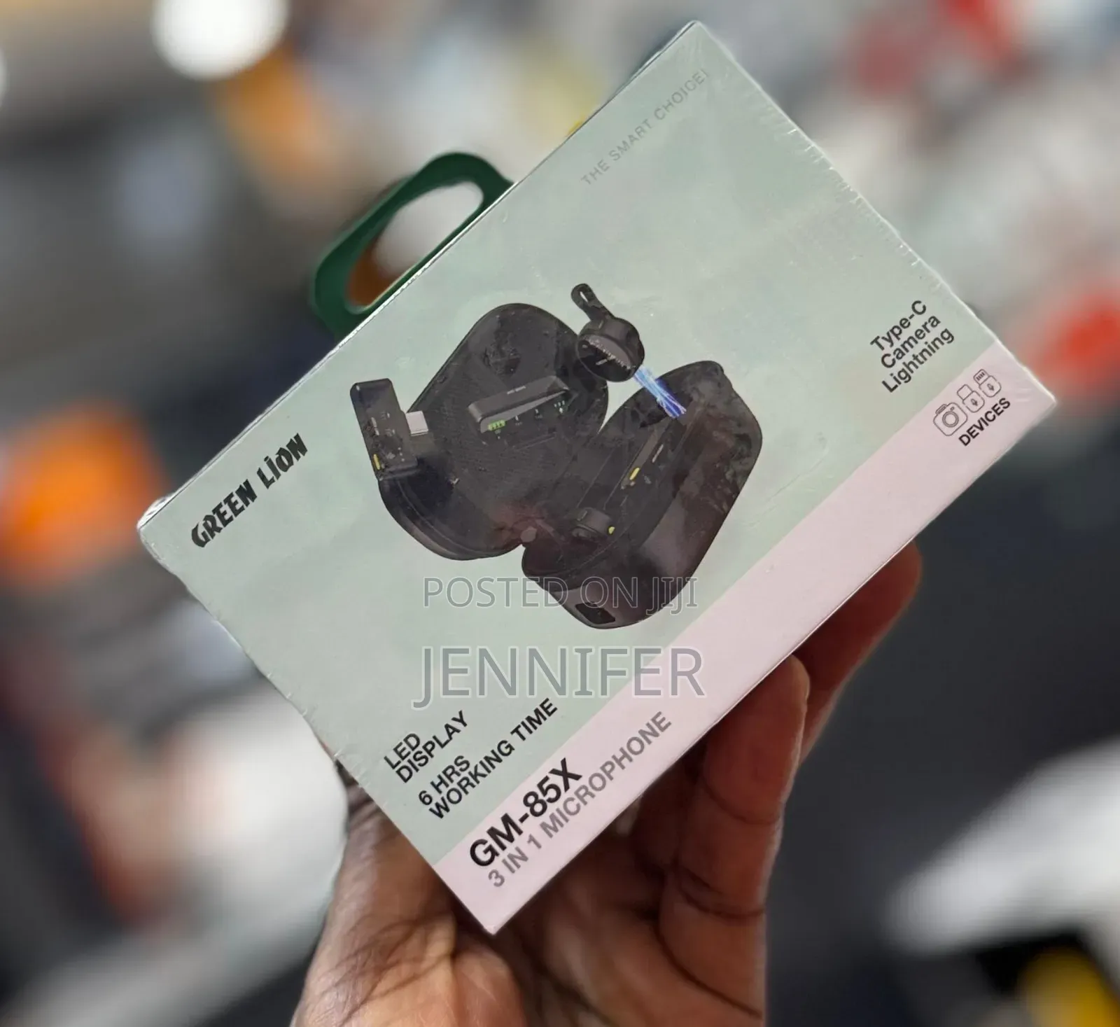 Green Lion Gm-85x 3 in 1 Wireless Microphone
