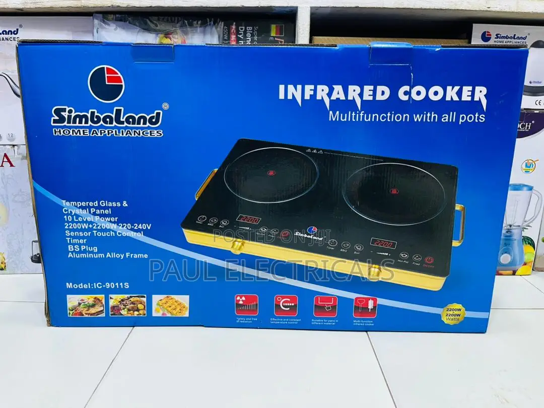 Simba Land Double Infrared Cooker