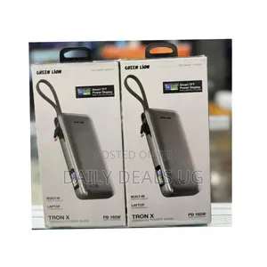 Green Lion Tron X 20000mah Power Bank With 165w Power Delivery, Usb-C