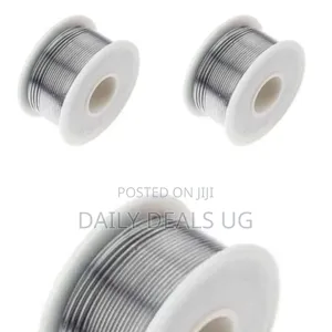 Spools Of Rosin Core Solder Wire Used For Electrical Work