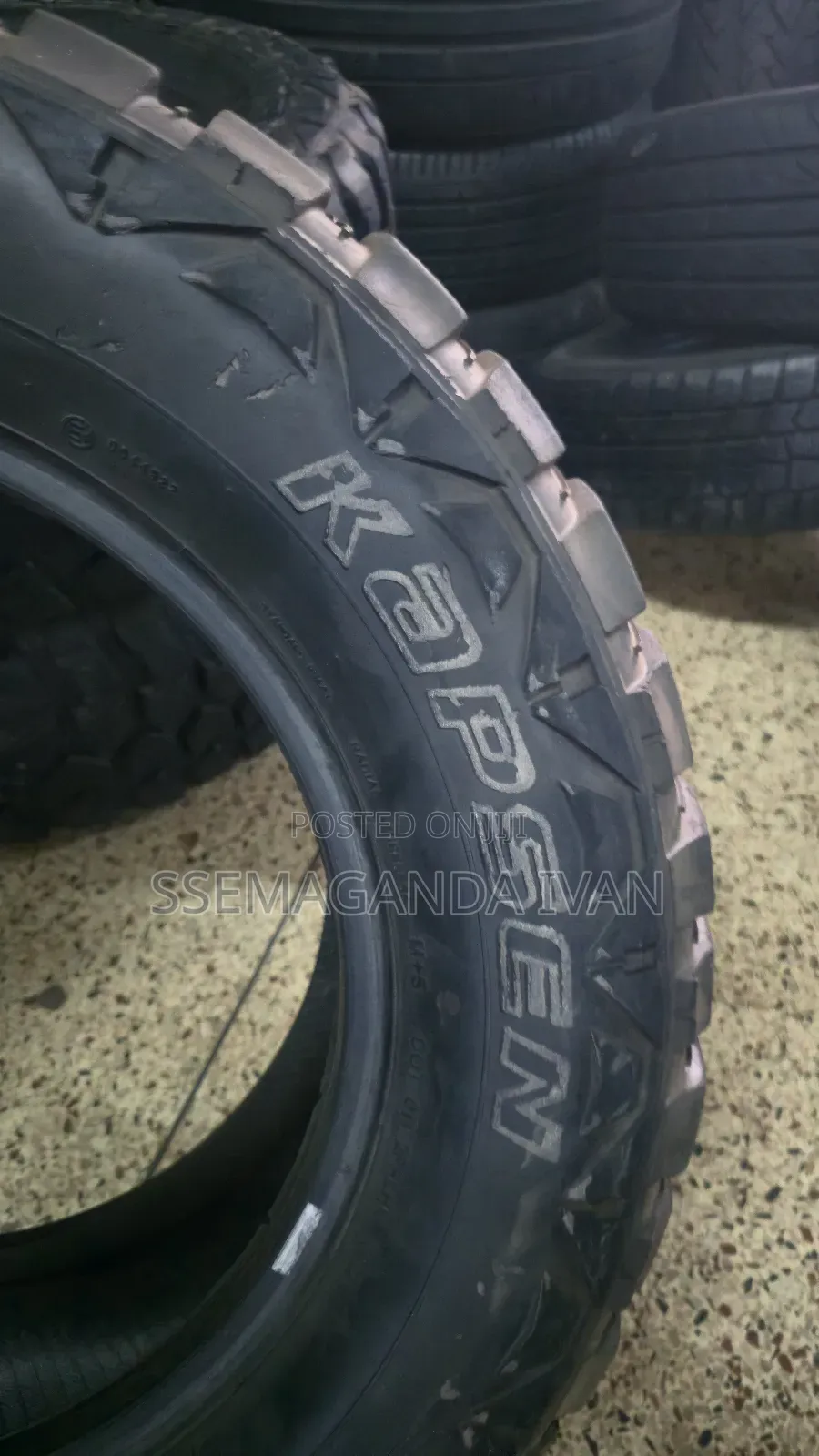 265/65r17 M/T Practical Max Used Tyres