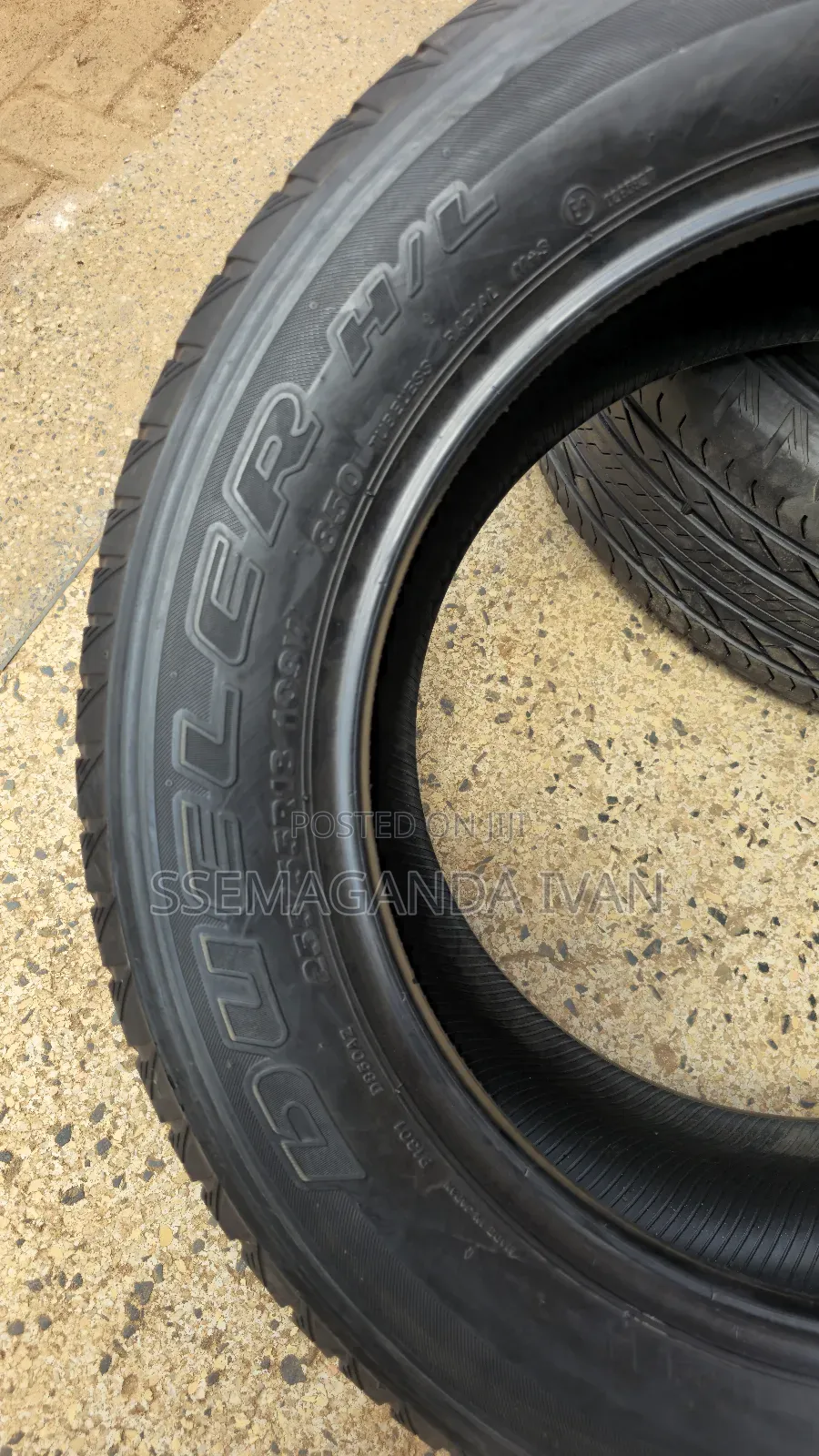 255/55r18 Toureg Dueller H/T Bridgestone Foreign Used Tires
