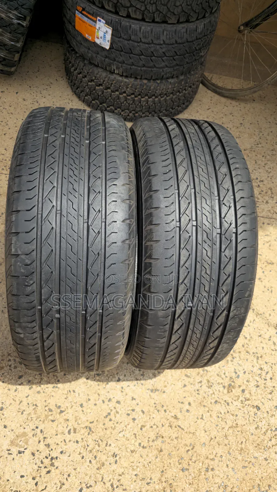 255/55r18 Toureg Dueller H/T Bridgestone Foreign Used Tires