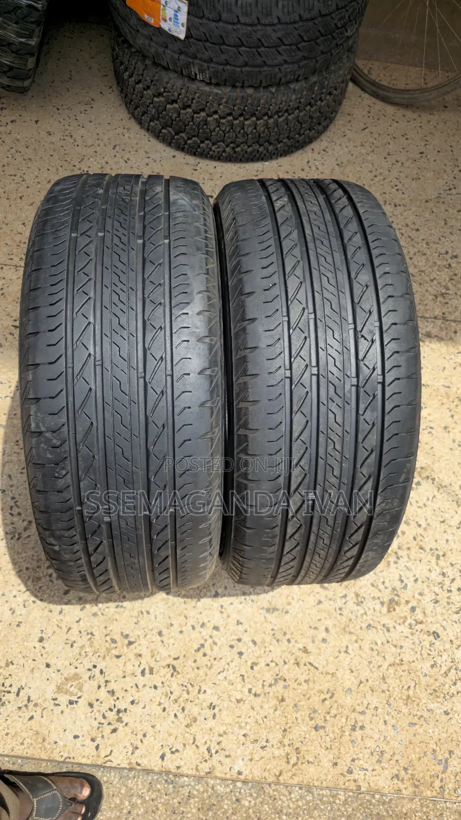 255/55r18 Toureg Dueller H/T Bridgestone Foreign Used Tires