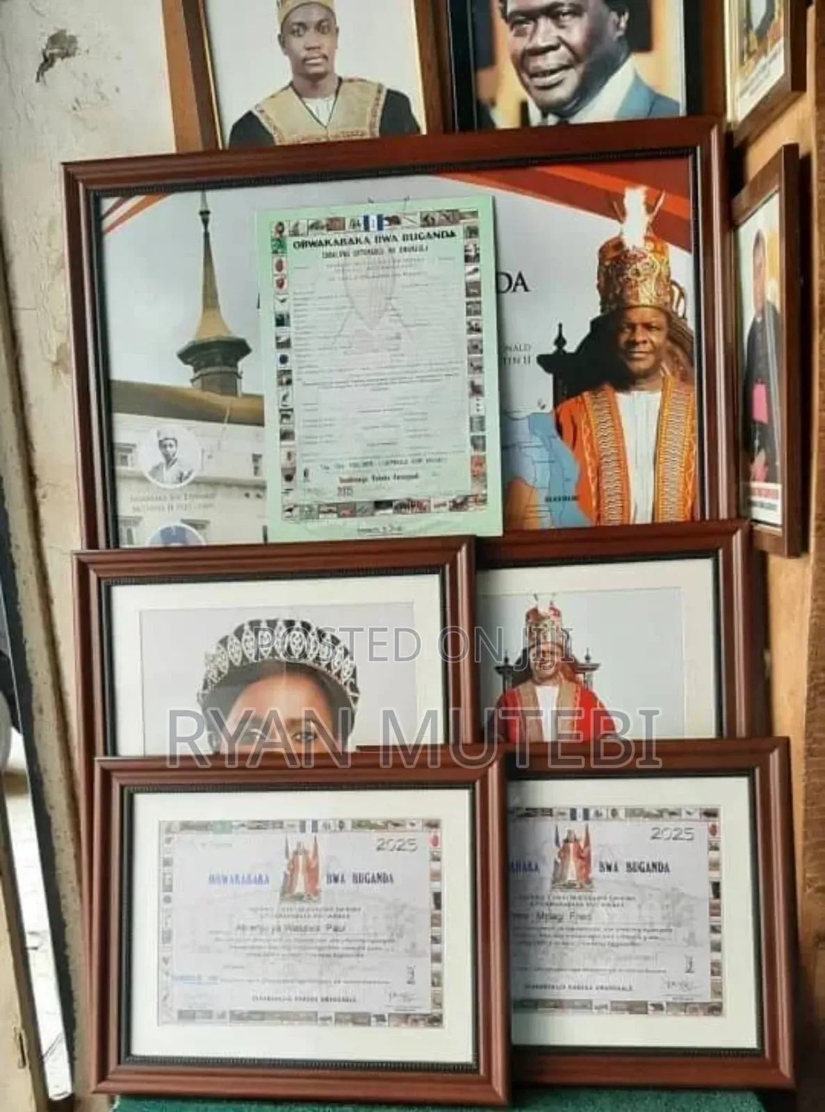 Kabaka And Nabagereka Portraits