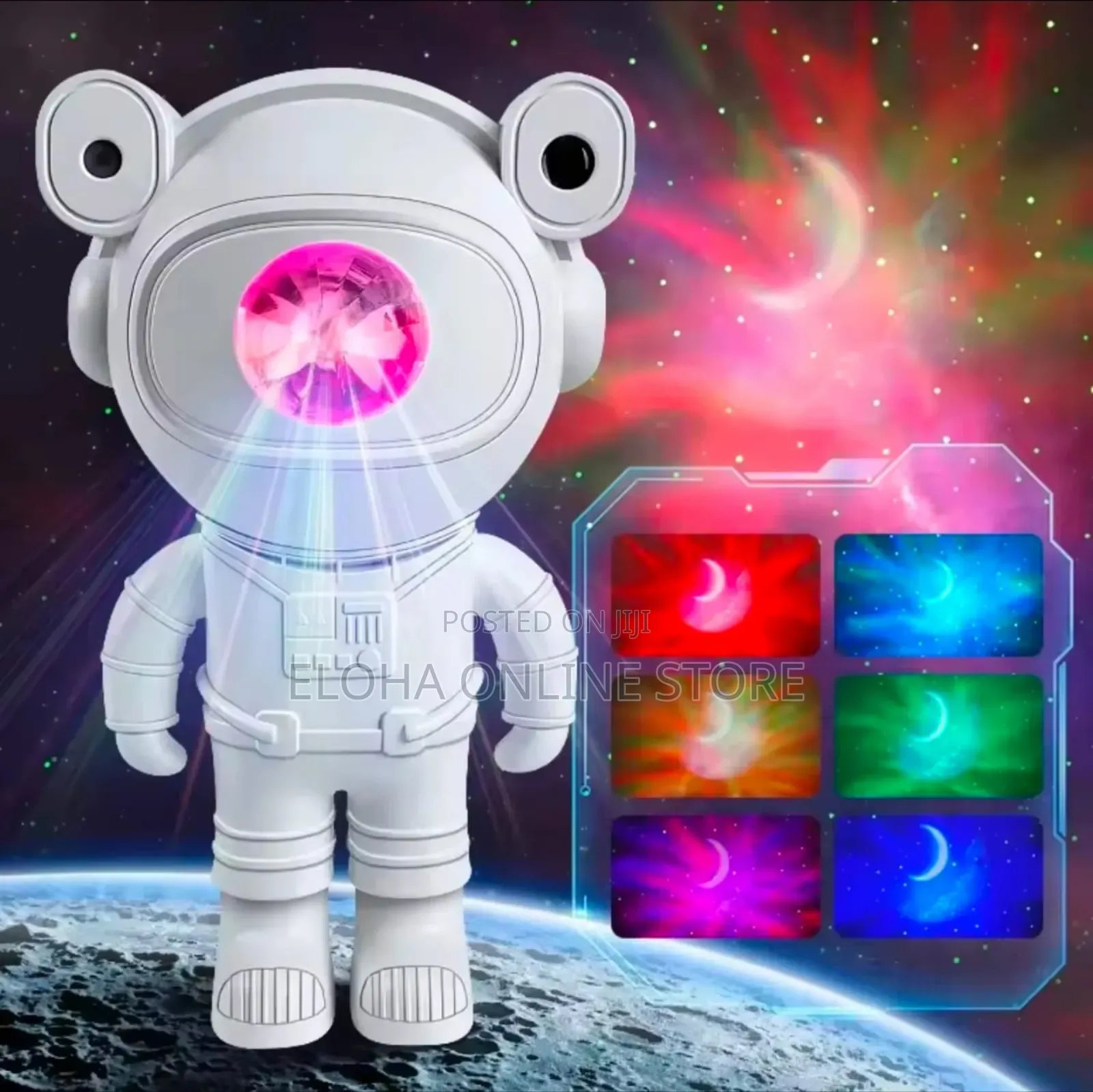 Space Decor Astronaut Speaker Projector