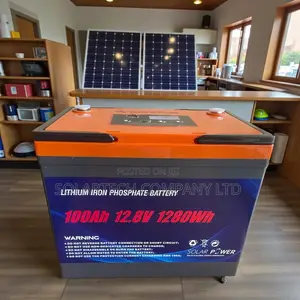 Lc Star 1.28kwh Lithium Long Life Solar Power Battery