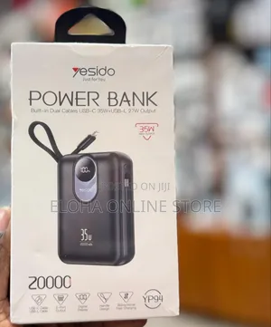 Yesido 20,000mah Yp94 35w Power Bank