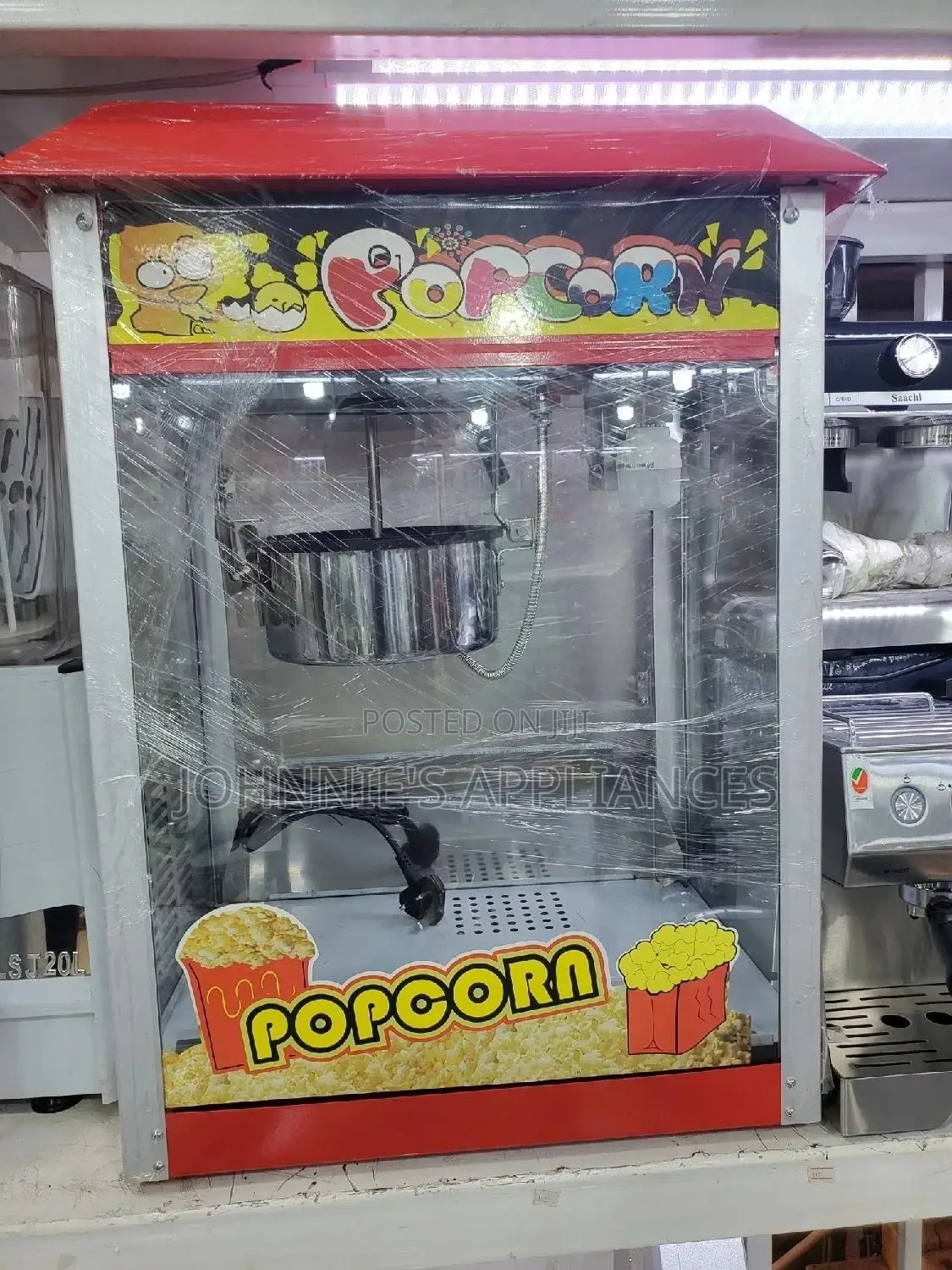 Commercial Popcorn Maker Machine