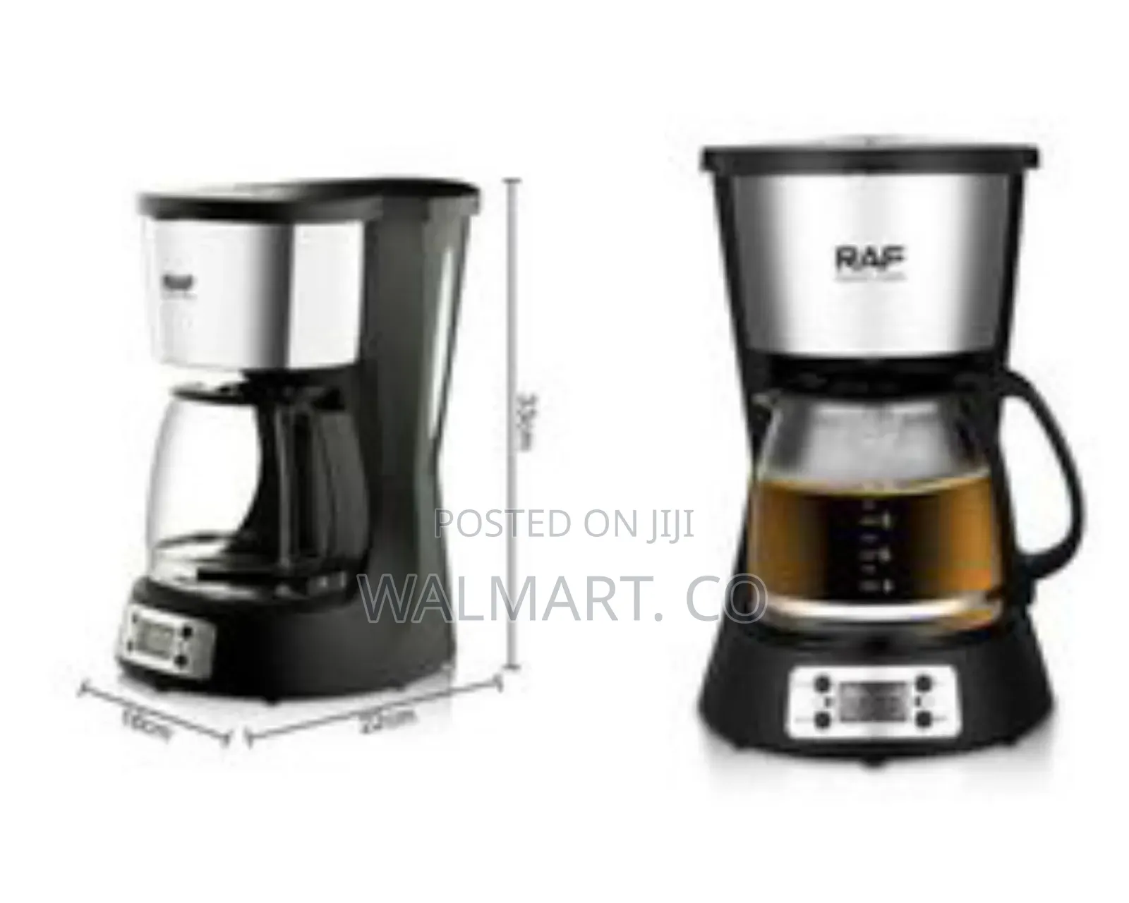 Raf Automatic Drip Coffee Maker With Digital Display
