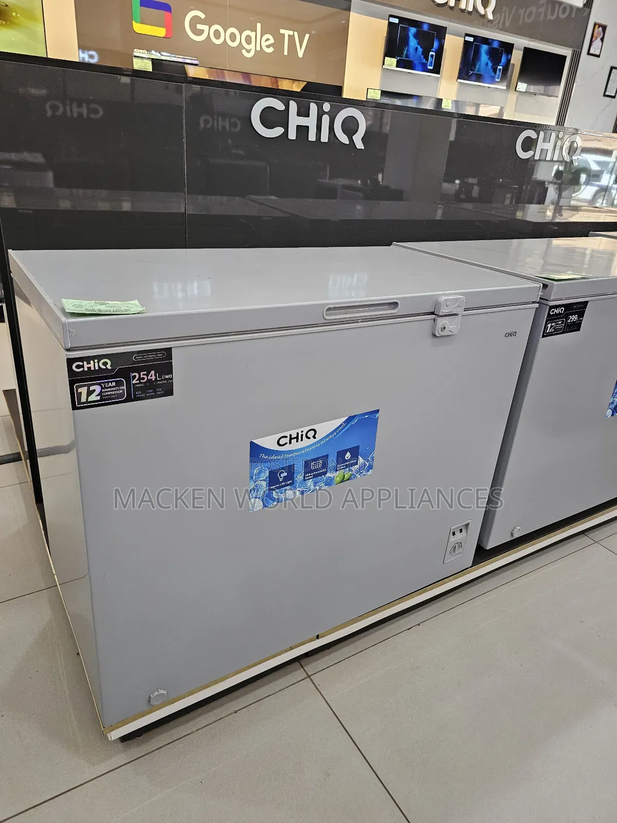 330 Liters Chiq Deep Freezer New